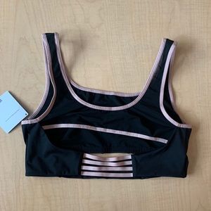 Victoria Secret Sport Bra Black Mesh